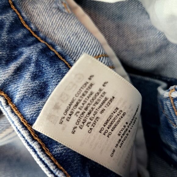 Denim Forum The 90s Naomi Super Hi Stovepipe Jeans Size 23 - Picture 7 of 9